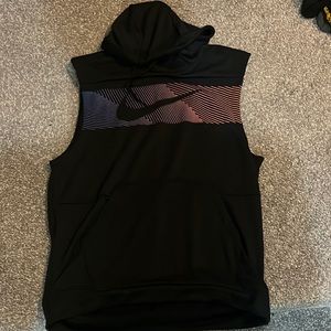 Sleeveless nike training hoodie